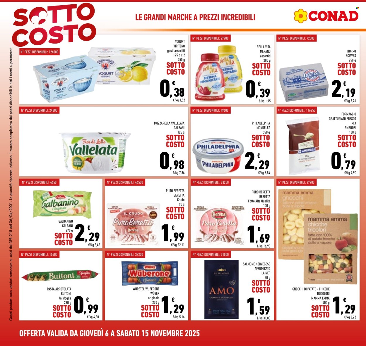 Volantino Conad - 4/11/2025 - 17/11/2025. Pagina 2