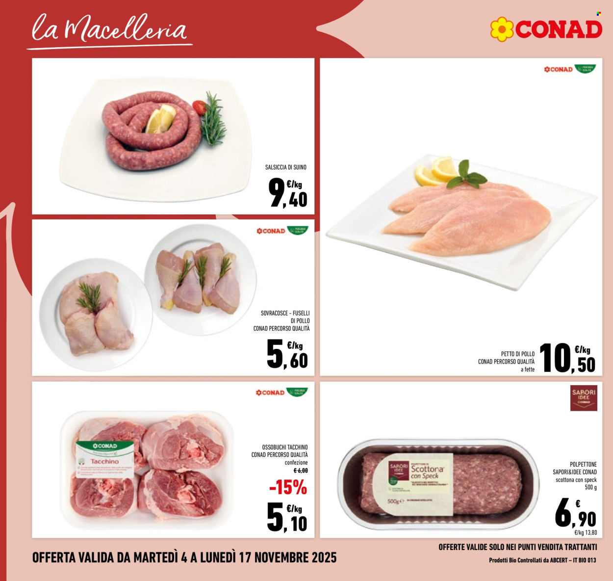 Volantino Conad - 4/11/2025 - 17/11/2025. Pagina 8