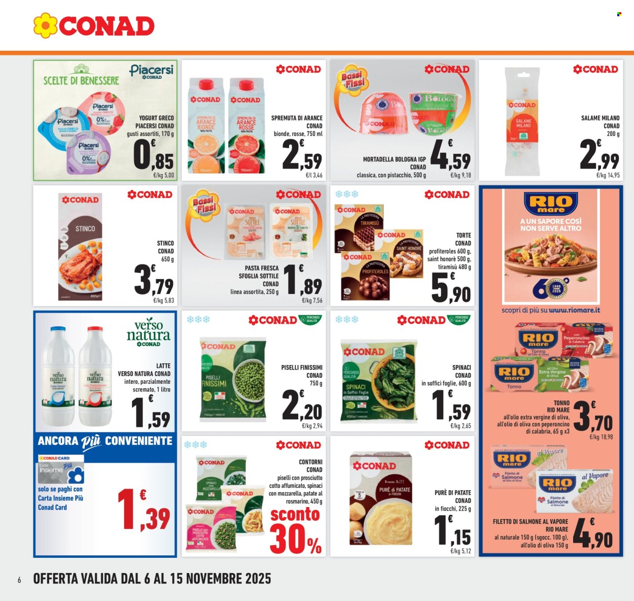 Volantino Conad - 6/11/2025 - 15/11/2025. Pagina 6