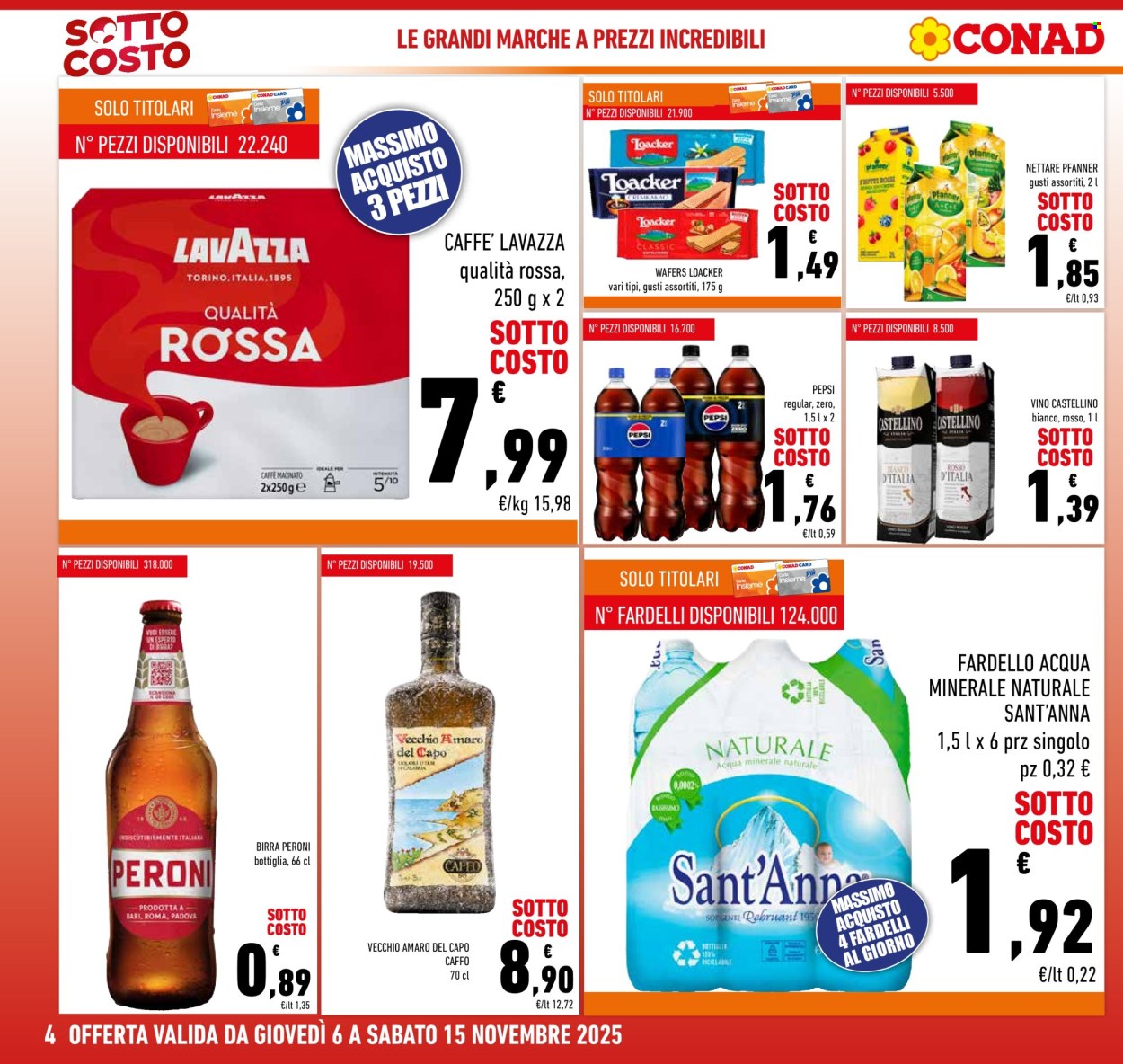 Volantino Conad - 6/11/2025 - 15/11/2025. Pagina 4