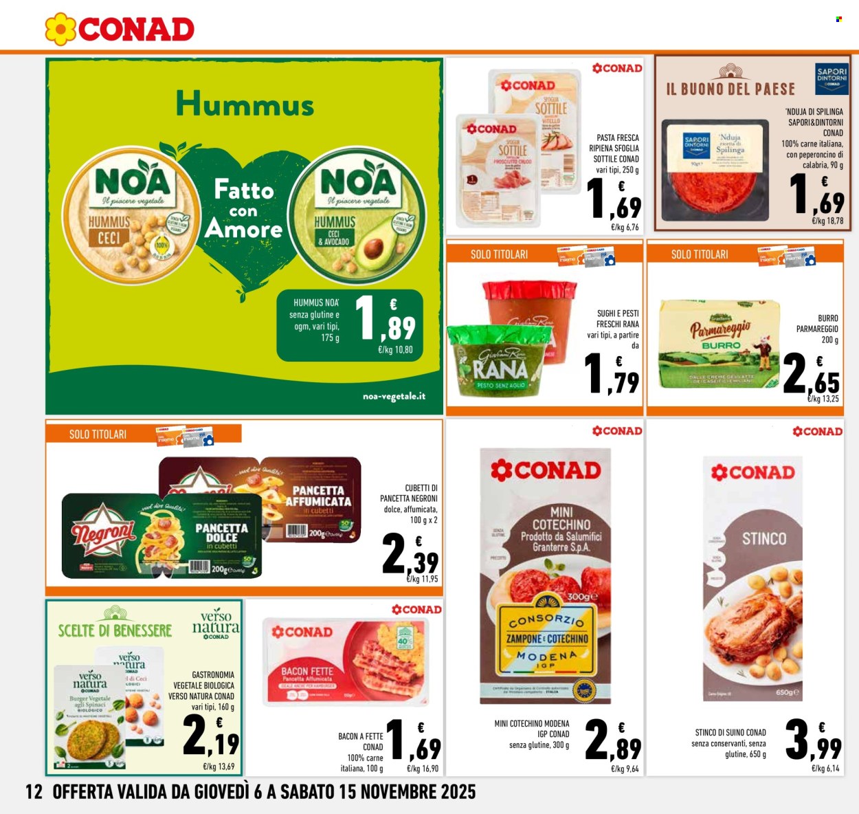 Volantino Conad - 6/11/2025 - 15/11/2025. Pagina 12