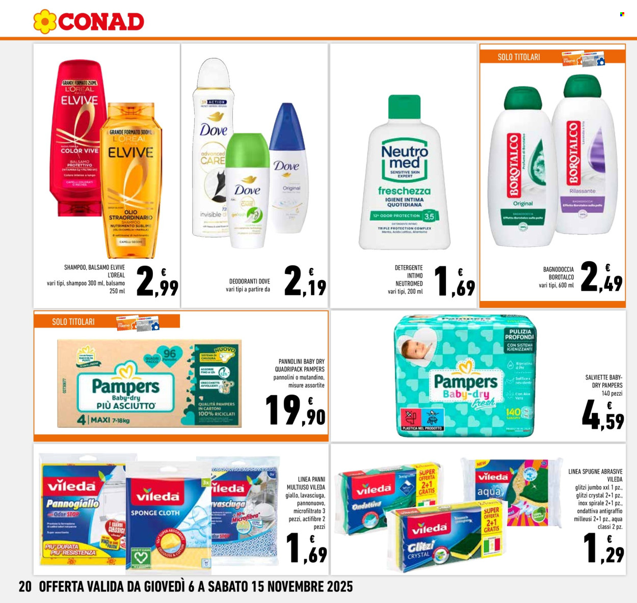 Volantino Conad - 6/11/2025 - 15/11/2025. Pagina 20