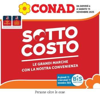 Volantino Conad - 6/11/2025 - 15/11/2025.