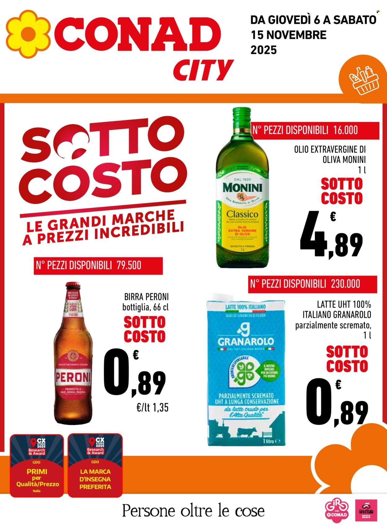 Volantino Conad City - 6/11/2025 - 15/11/2025. Pagina 1