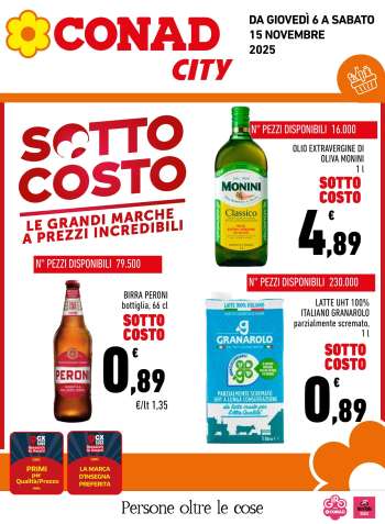 Volantino Conad City - 6/11/2025 - 15/11/2025.