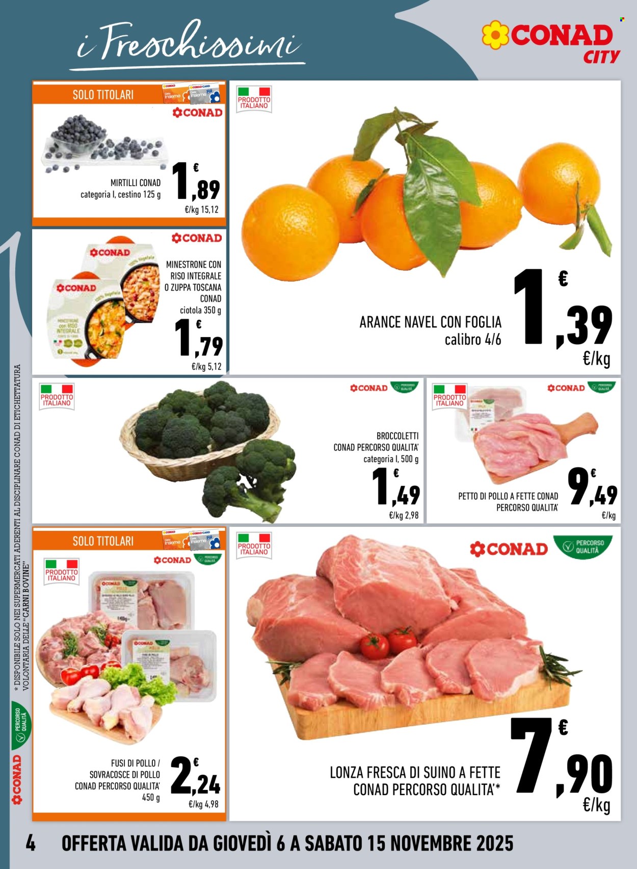 Volantino Conad City - 6/11/2025 - 15/11/2025. Pagina 4