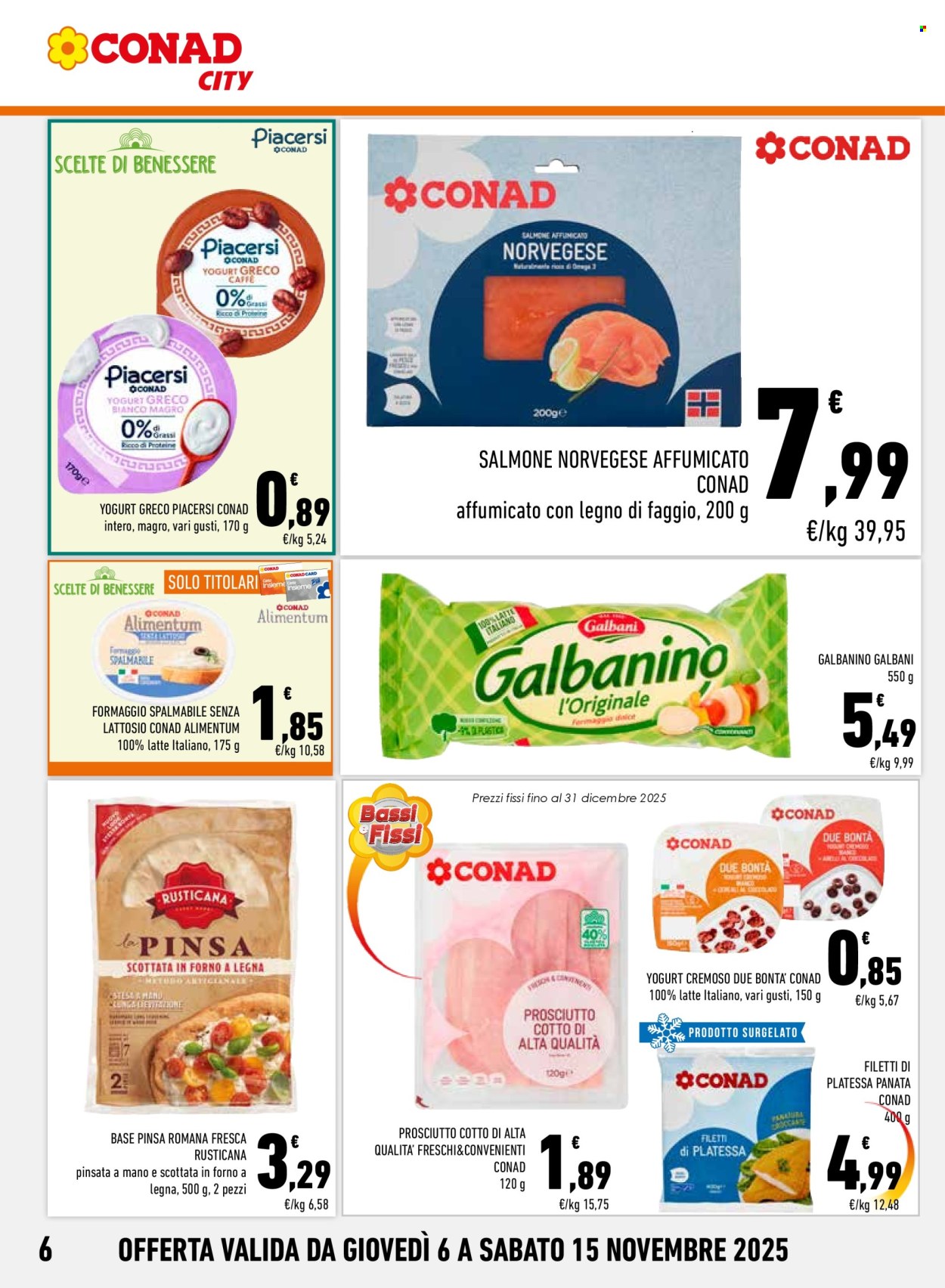 Volantino Conad City - 6/11/2025 - 15/11/2025. Pagina 6