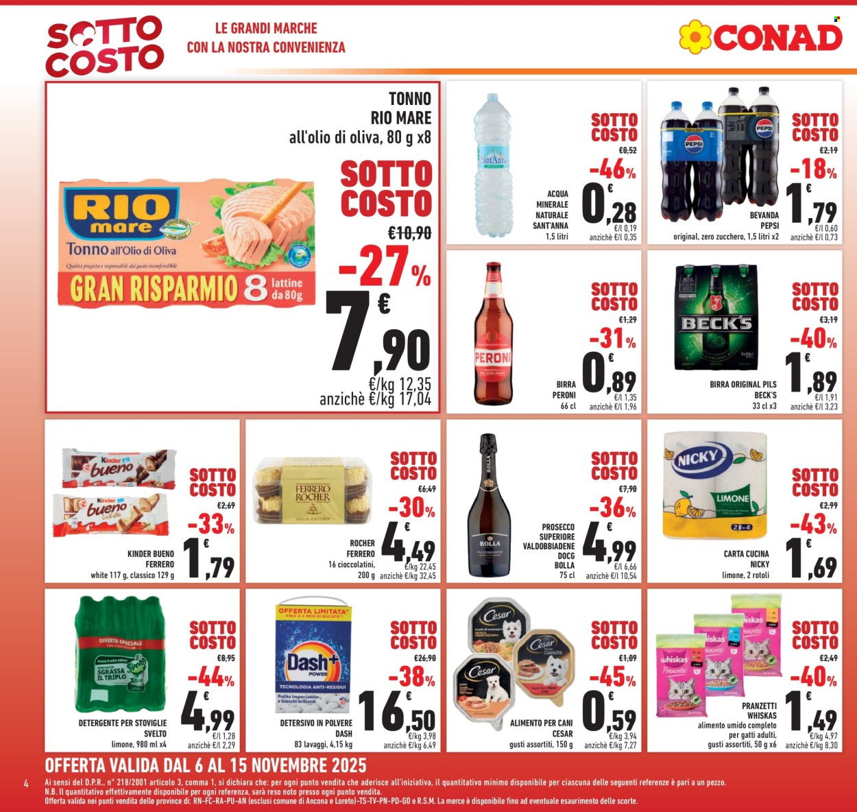 Volantino Conad - 6/11/2025 - 15/11/2025. Pagina 4