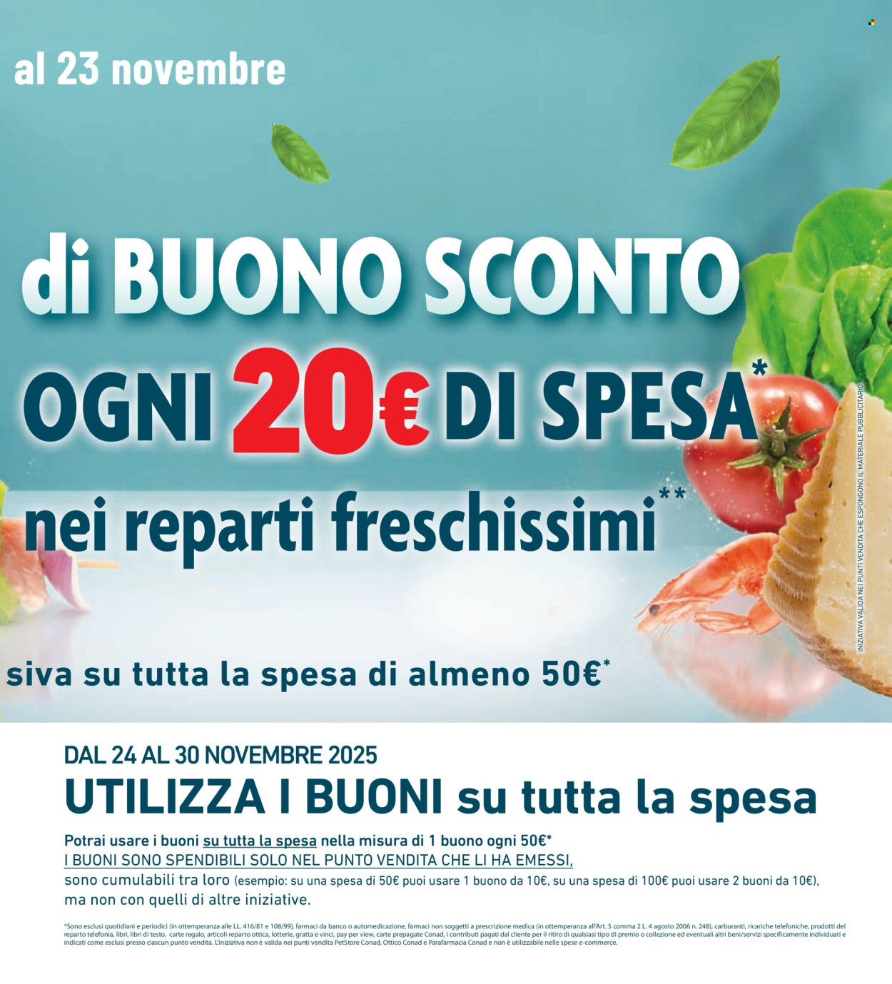 Volantino Conad Superstore - 7/11/2025 - 20/11/2025. Pagina 3