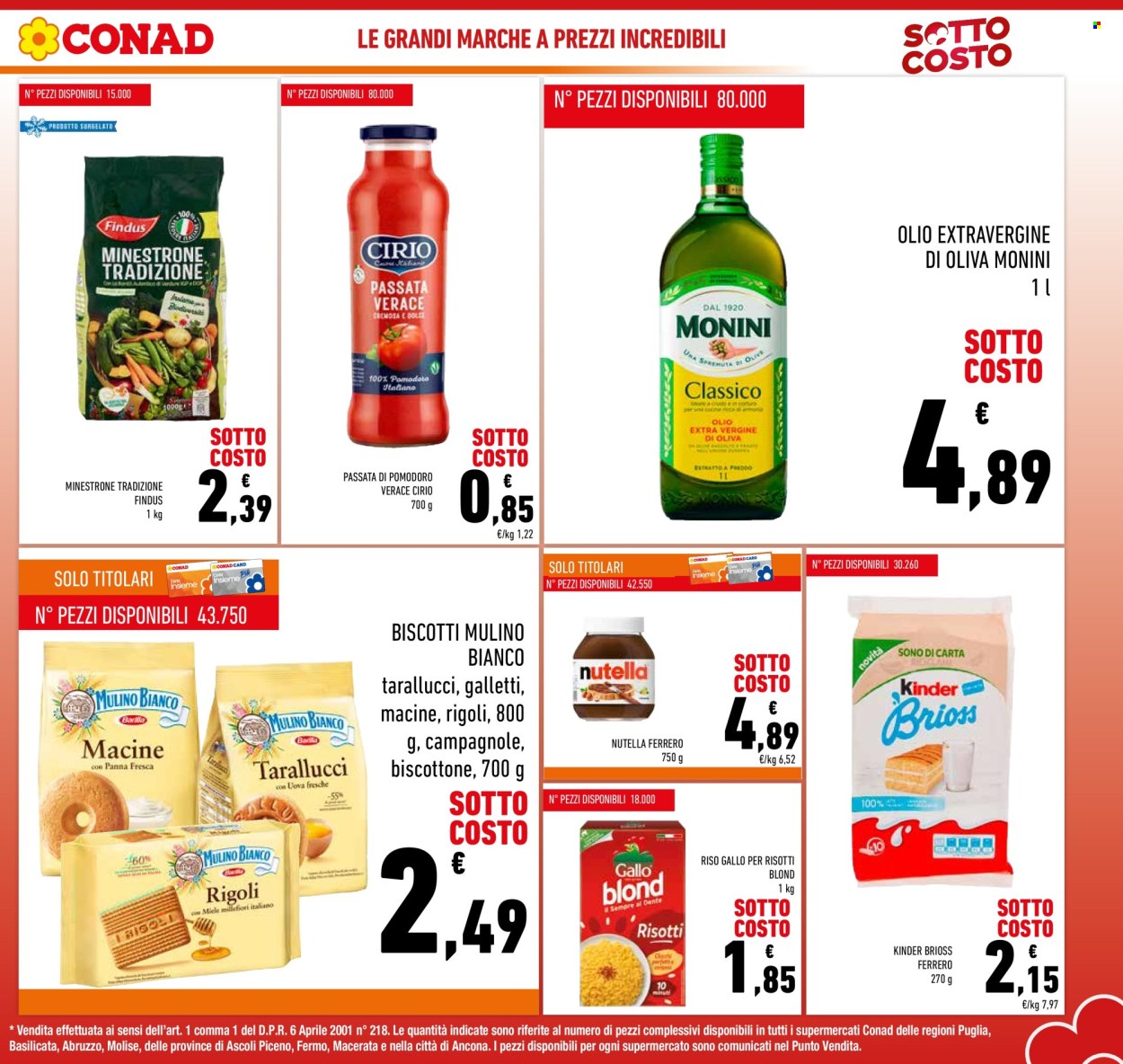 Volantino Conad - 6/11/2025 - 15/11/2025. Pagina 3