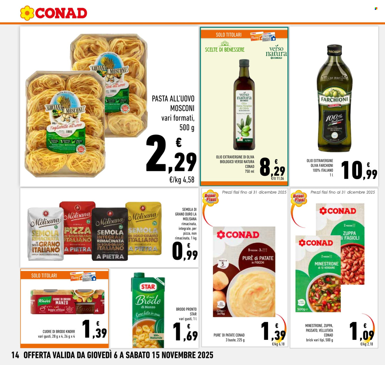 Volantino Conad - 6/11/2025 - 15/11/2025. Pagina 14