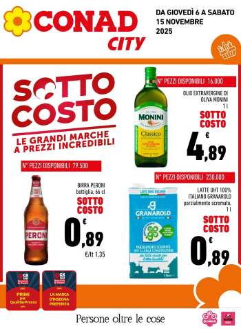 Volantino Conad - 6/11/2025 - 15/11/2025.