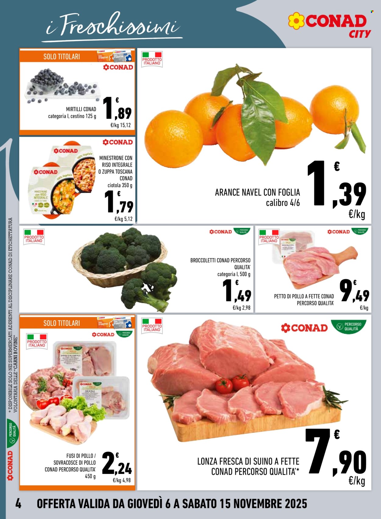 Volantino Conad - 6/11/2025 - 15/11/2025. Pagina 4