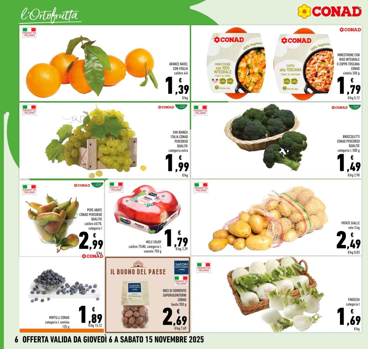 Volantino Conad - 6/11/2025 - 15/11/2025. Pagina 6