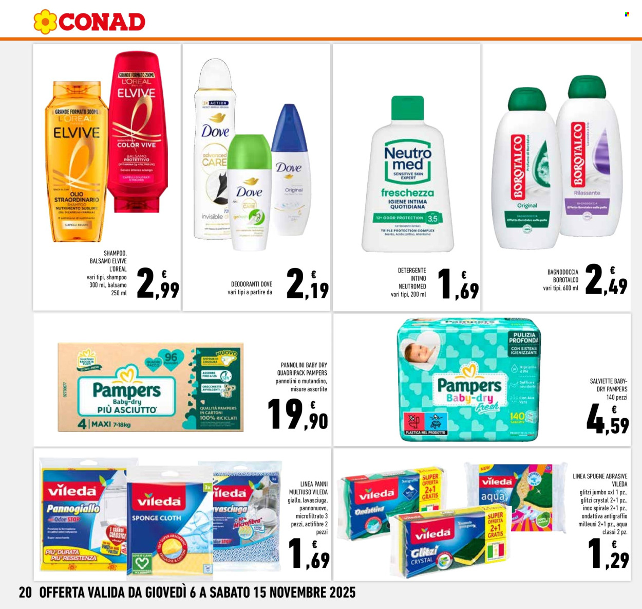 Volantino Conad - 6/11/2025 - 15/11/2025. Pagina 20
