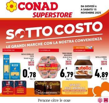 Volantino Conad Superstore - 6/11/2025 - 15/11/2025.