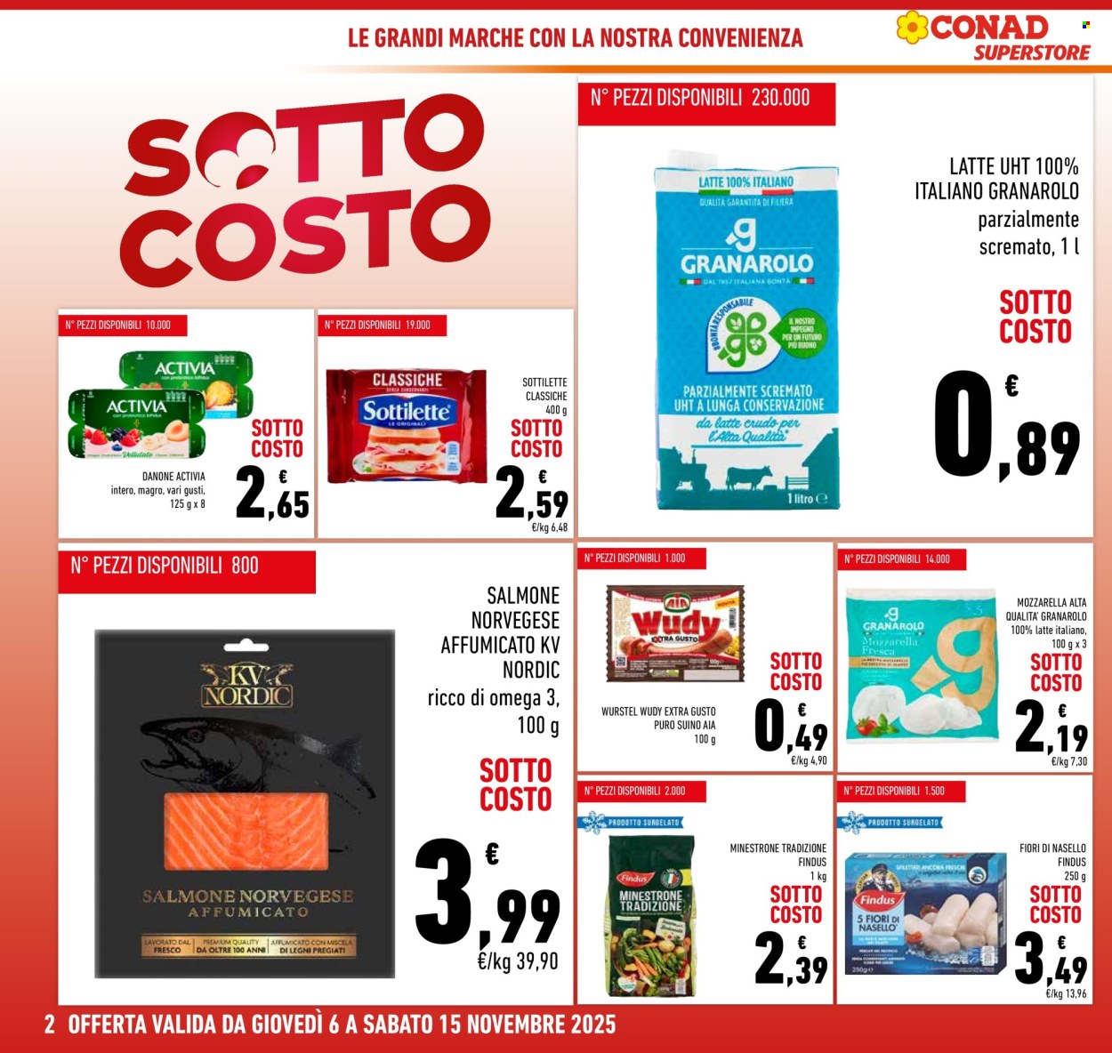 Volantino Conad Superstore - 6/11/2025 - 15/11/2025. Pagina 2