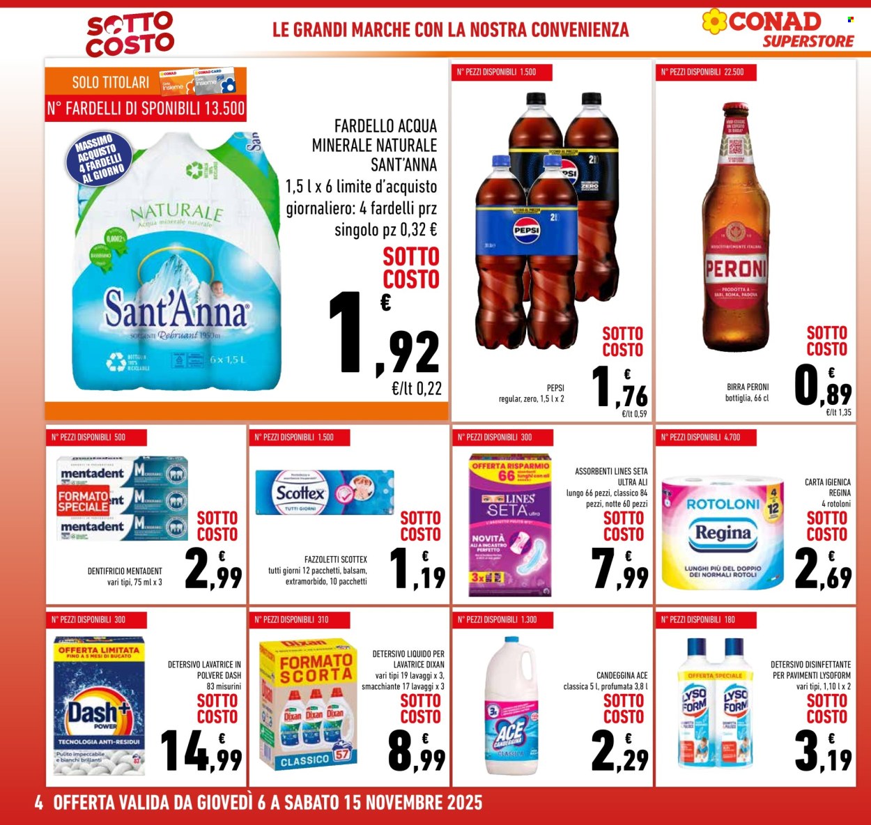 Volantino Conad Superstore - 6/11/2025 - 15/11/2025. Pagina 4