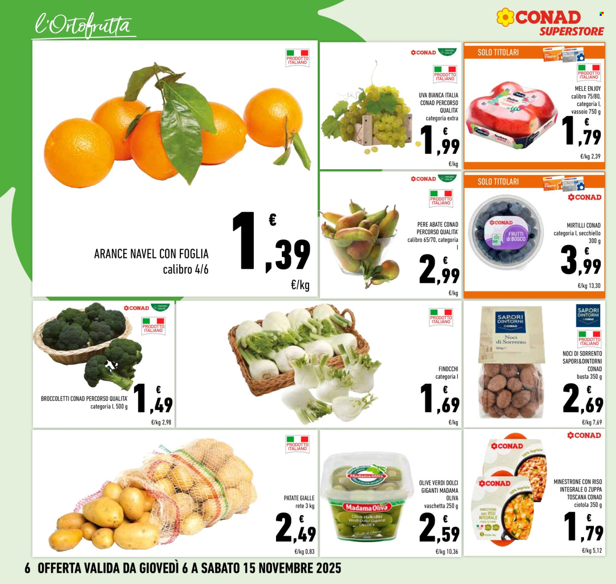 Volantino Conad Superstore - 6/11/2025 - 15/11/2025. Pagina 6