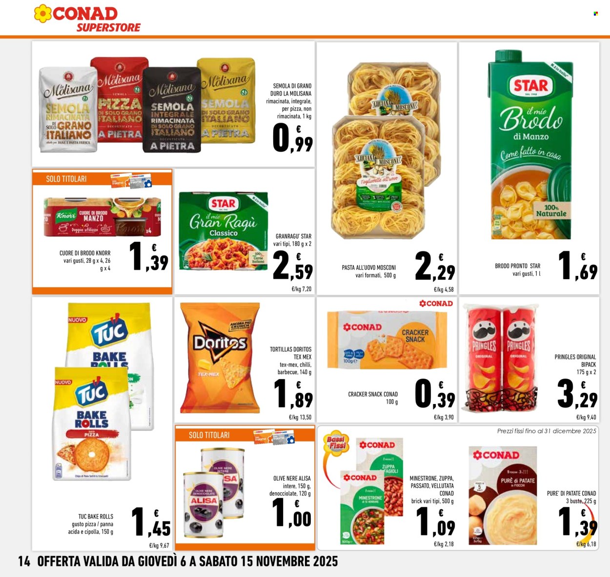 Volantino Conad Superstore - 6/11/2025 - 15/11/2025. Pagina 14