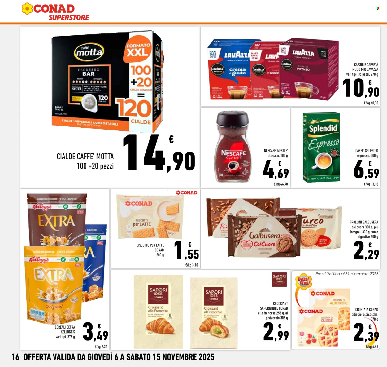 Volantino Conad Superstore - 6/11/2025 - 15/11/2025. Pagina 16