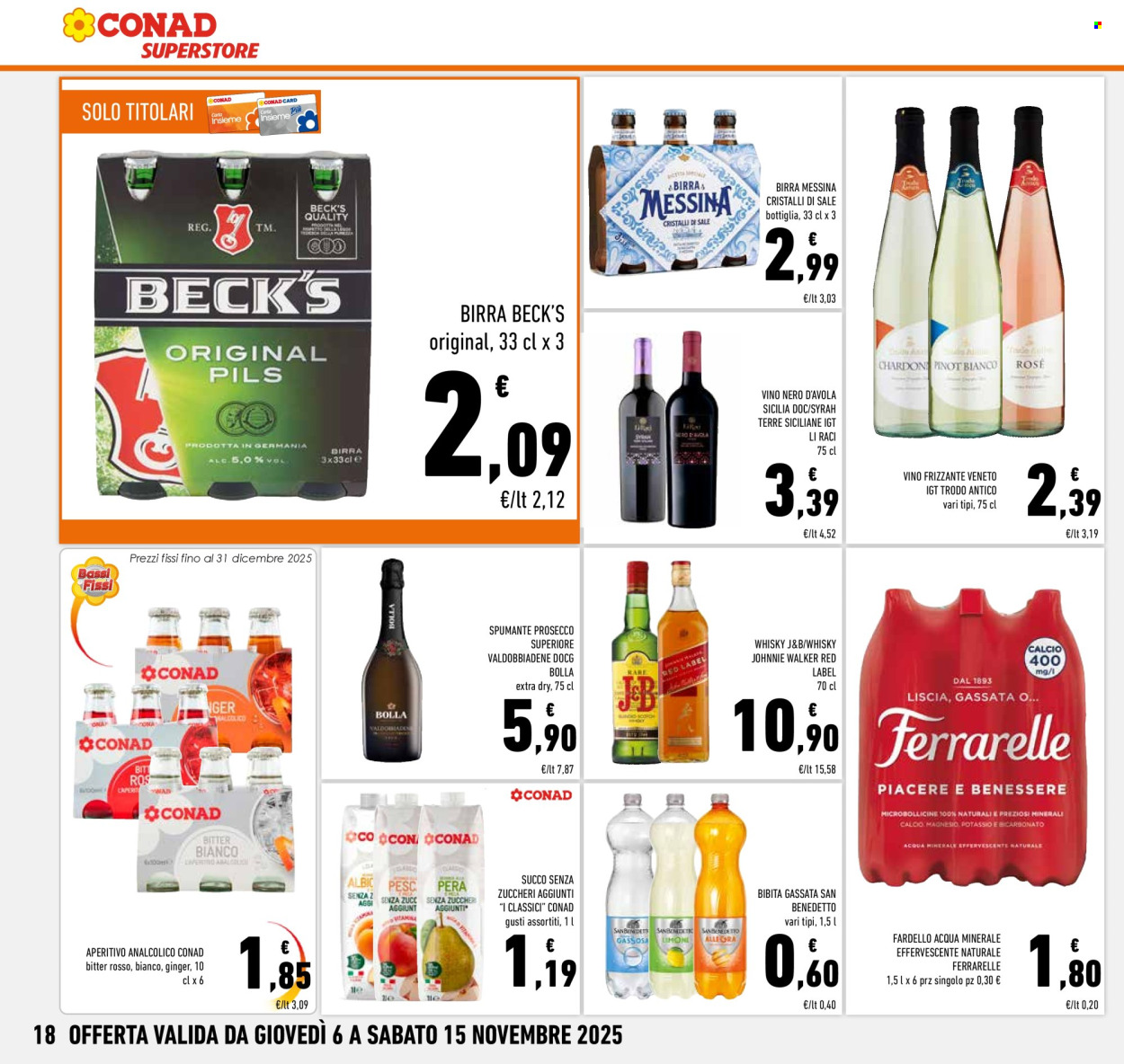 Volantino Conad Superstore - 6/11/2025 - 15/11/2025. Pagina 18