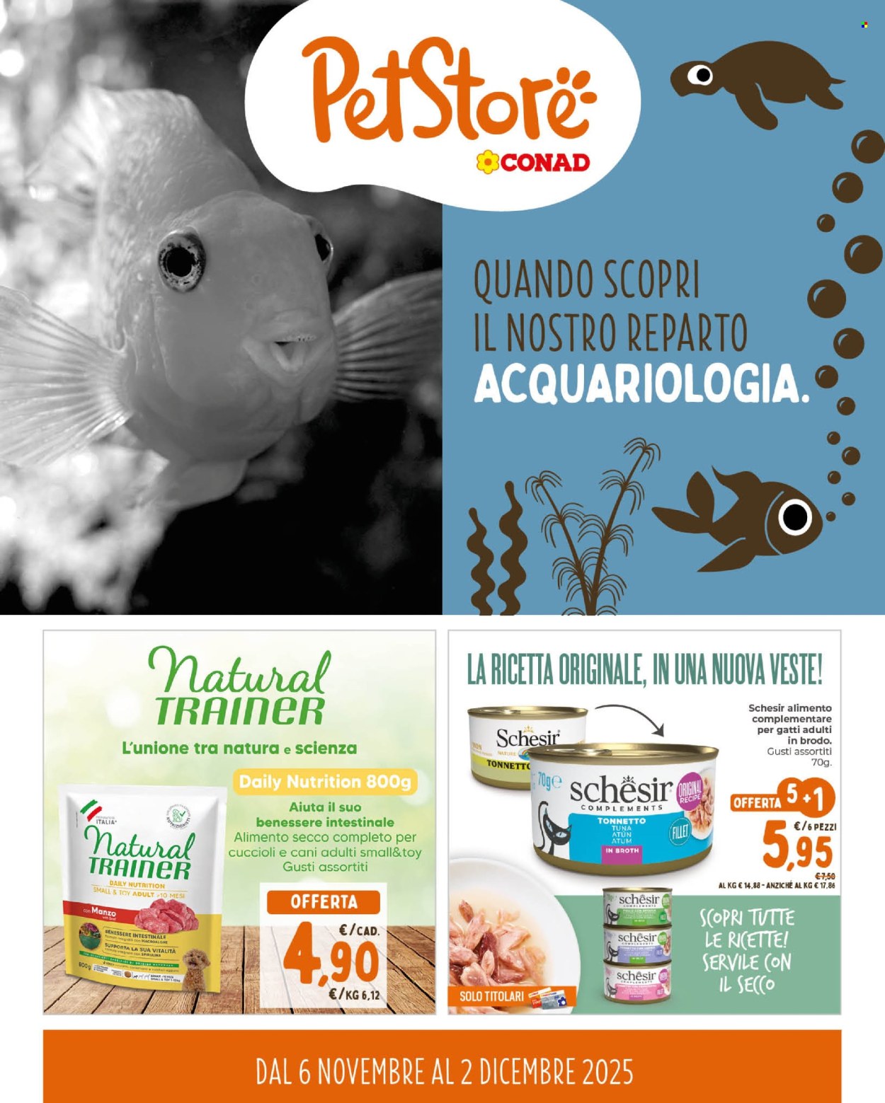 Volantino Pet Store Conad - 6/11/2025 - 2/12/2025. Pagina 1