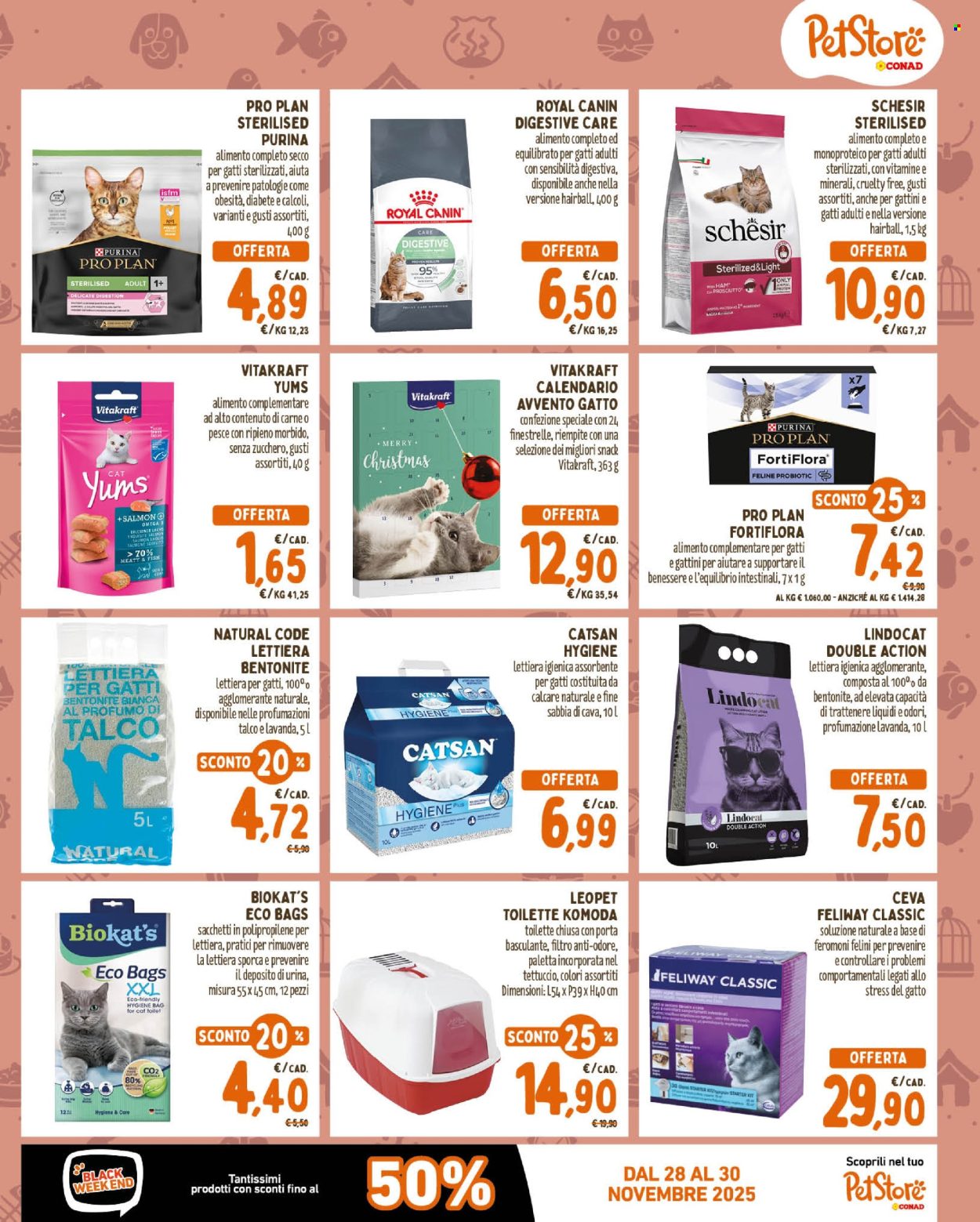 Volantino Pet Store Conad - 6/11/2025 - 2/12/2025. Pagina 5
