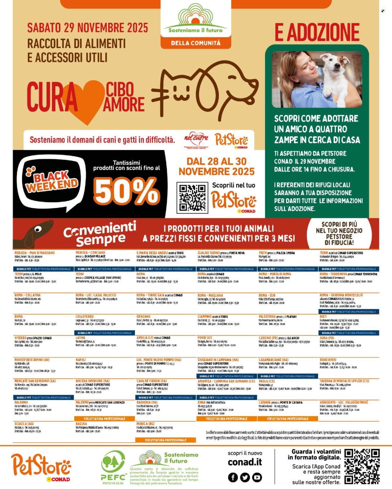 Volantino Pet Store Conad - 6/11/2025 - 2/12/2025. Pagina 8