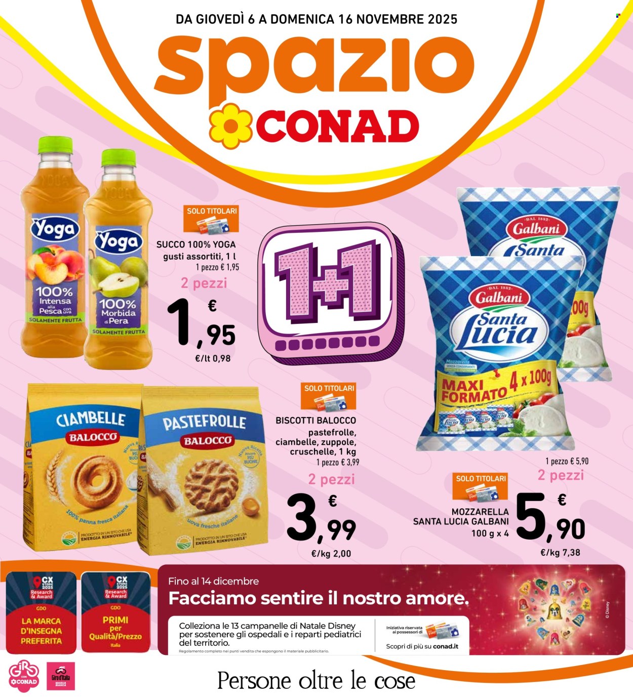 Volantino Spazio Conad - 6/11/2025 - 16/11/2025. Pagina 1