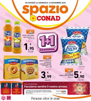 Volantino Spazio Conad - 6/11/2025 - 16/11/2025.