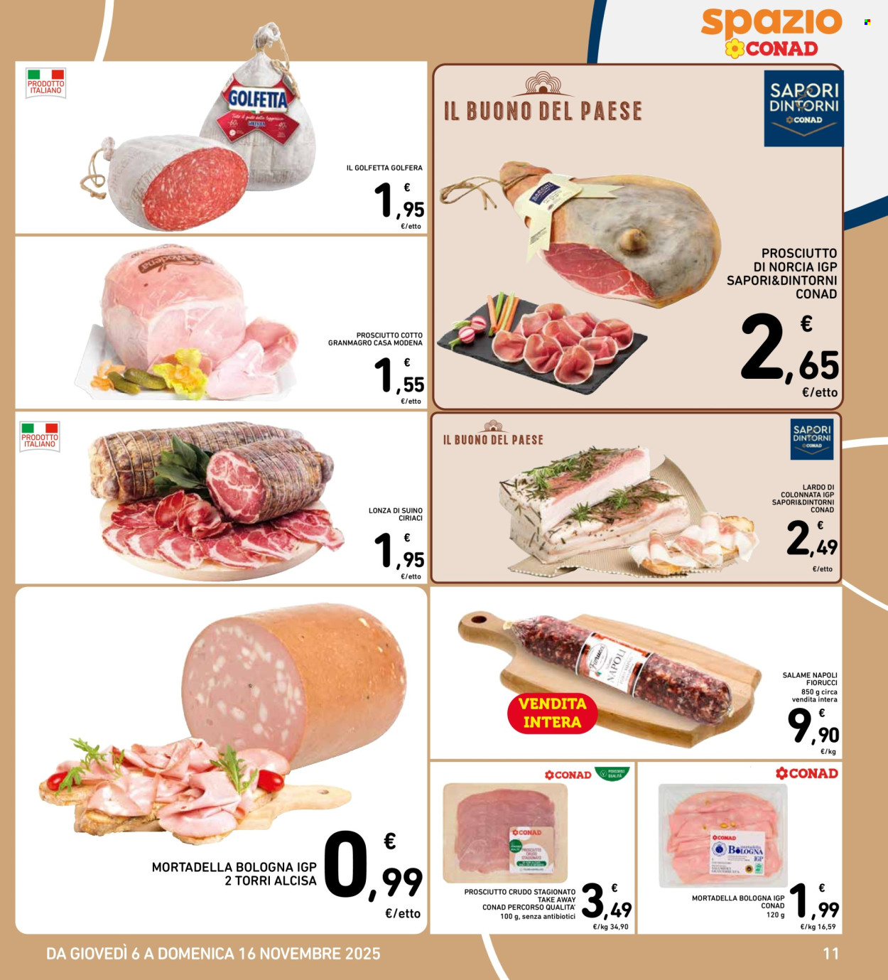 Volantino Spazio Conad - 6/11/2025 - 16/11/2025. Pagina 11