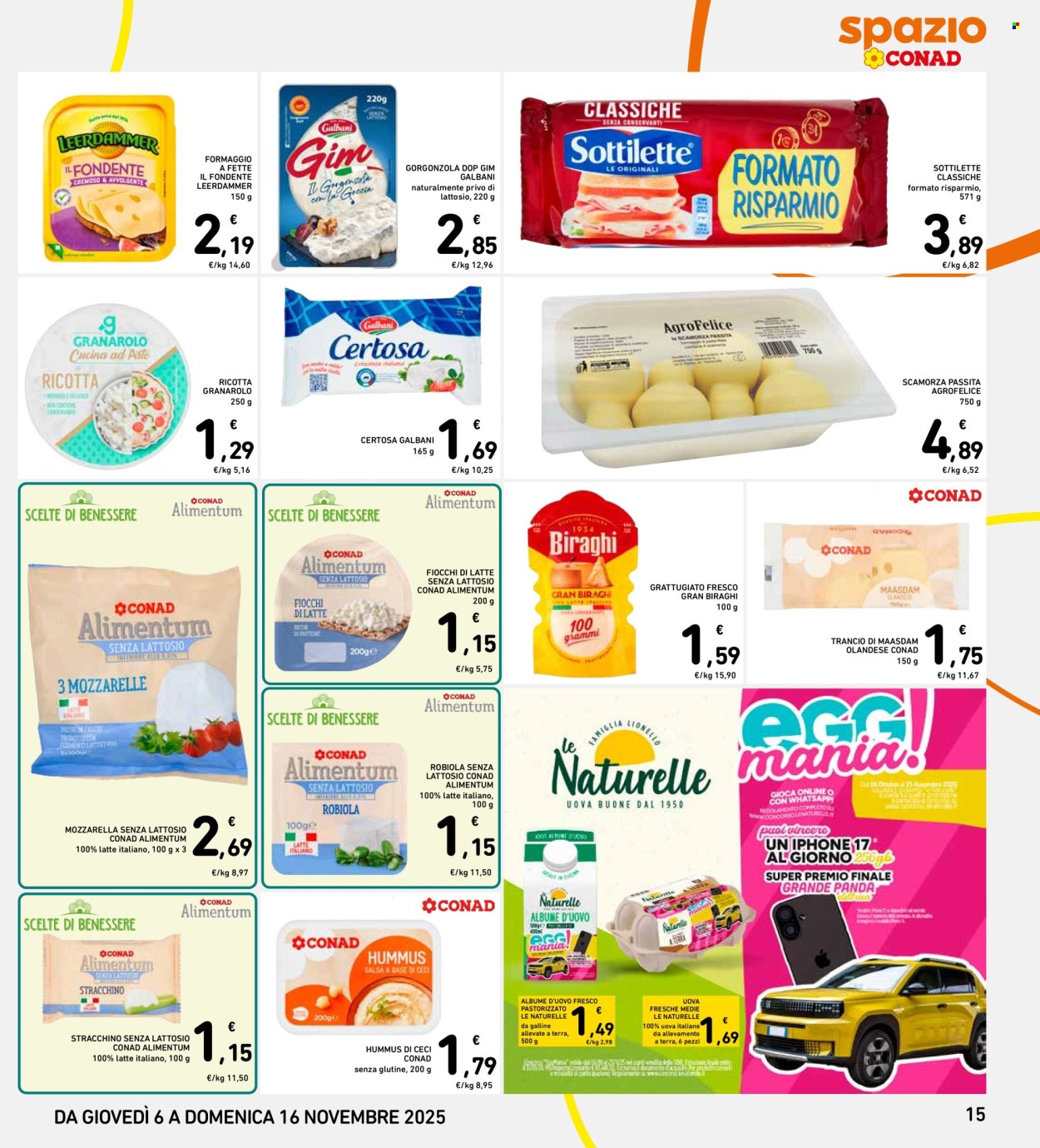 Volantino Spazio Conad - 6/11/2025 - 16/11/2025. Pagina 15