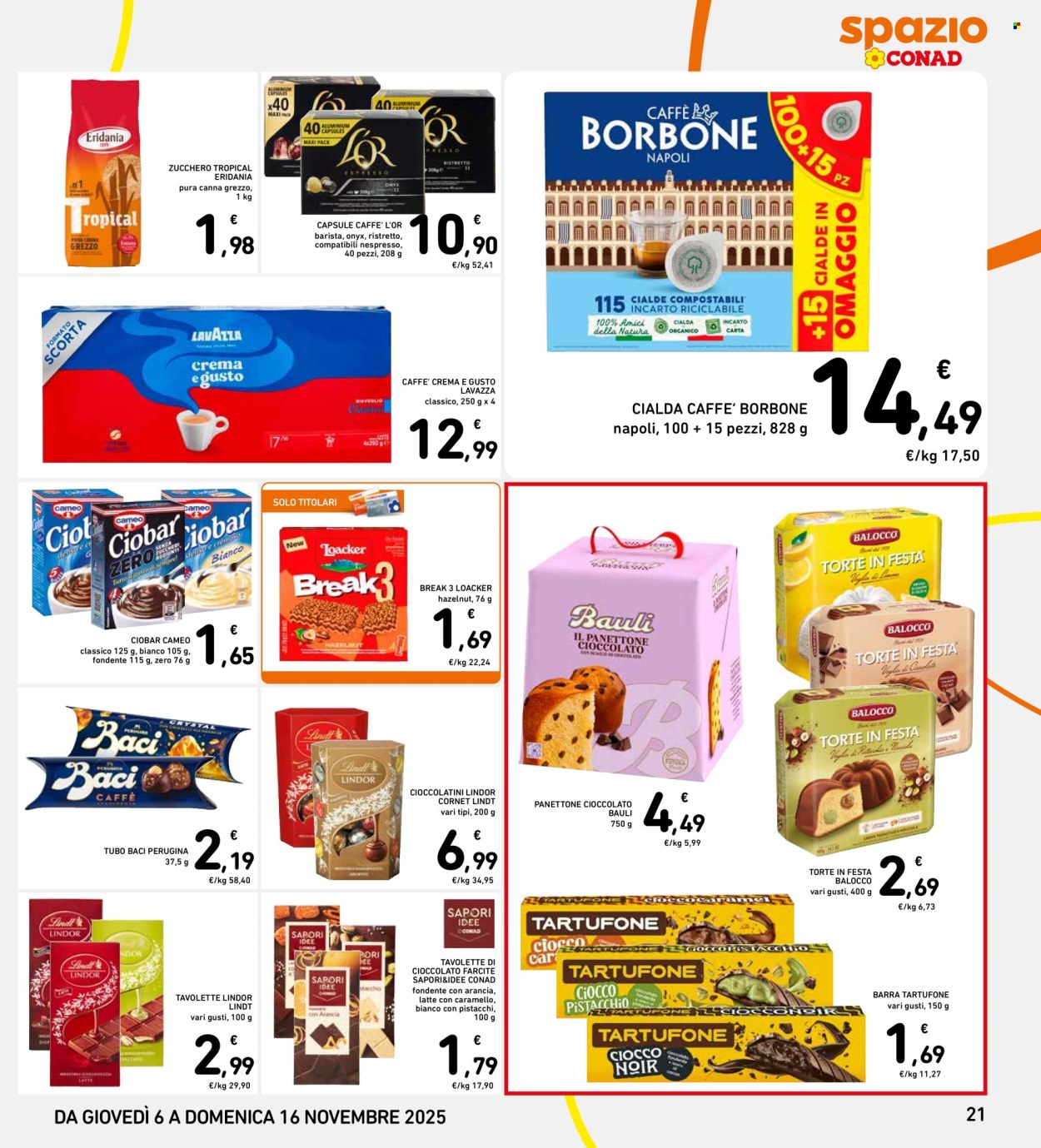 Volantino Spazio Conad - 6/11/2025 - 16/11/2025. Pagina 21