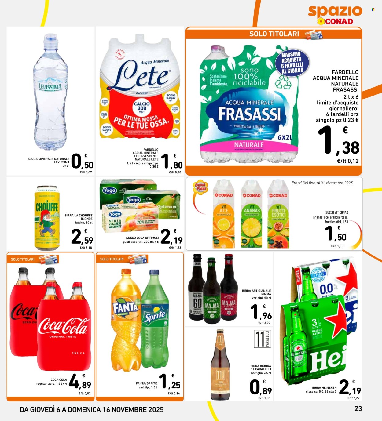 Volantino Spazio Conad - 6/11/2025 - 16/11/2025. Pagina 23