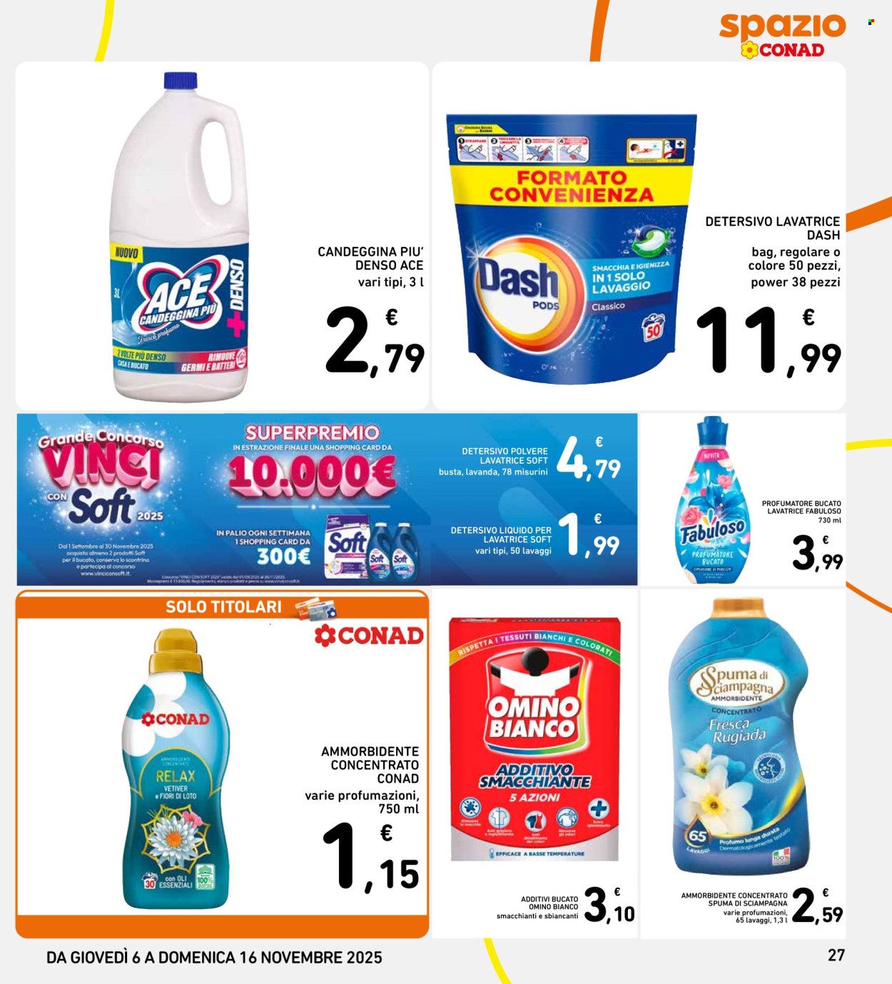 Volantino Spazio Conad - 6/11/2025 - 16/11/2025. Pagina 27