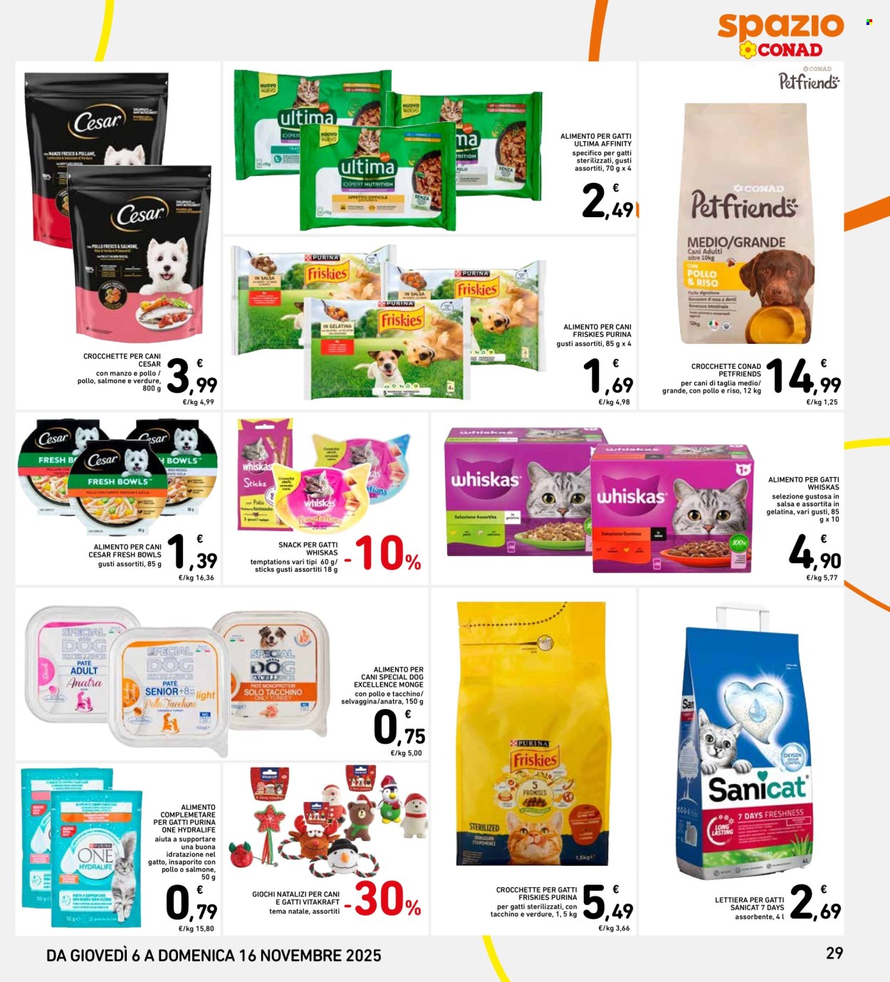 Volantino Spazio Conad - 6/11/2025 - 16/11/2025. Pagina 29