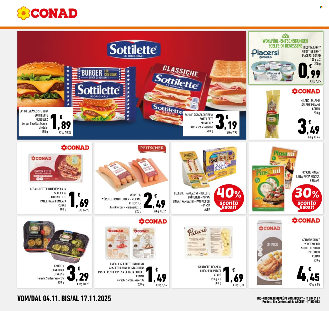 Volantino Conad - 4/11/2025 - 17/11/2025. Pagina 14