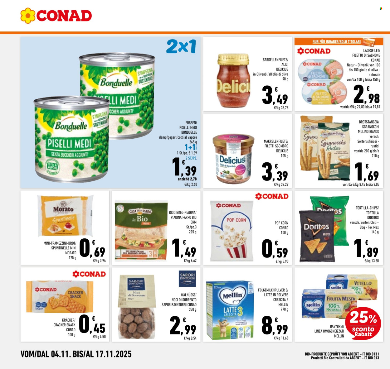 Volantino Conad - 4/11/2025 - 17/11/2025. Pagina 16