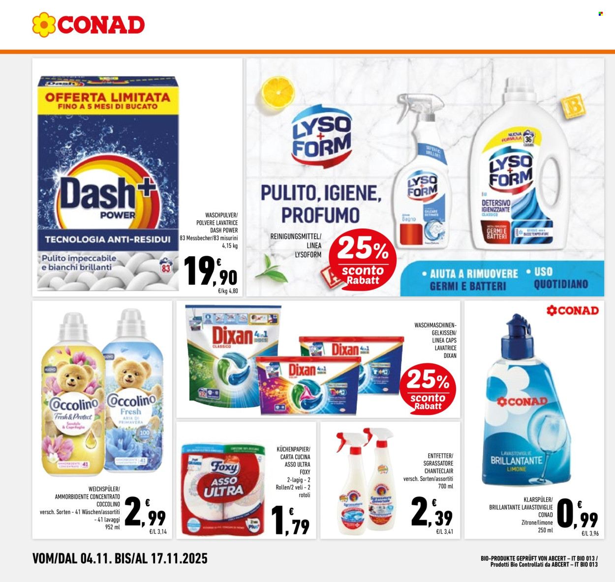 Volantino Conad - 4/11/2025 - 17/11/2025. Pagina 22