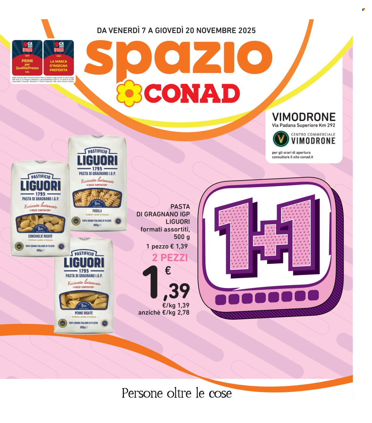 Volantino Spazio Conad - 7/11/2025 - 20/11/2025. Pagina 1