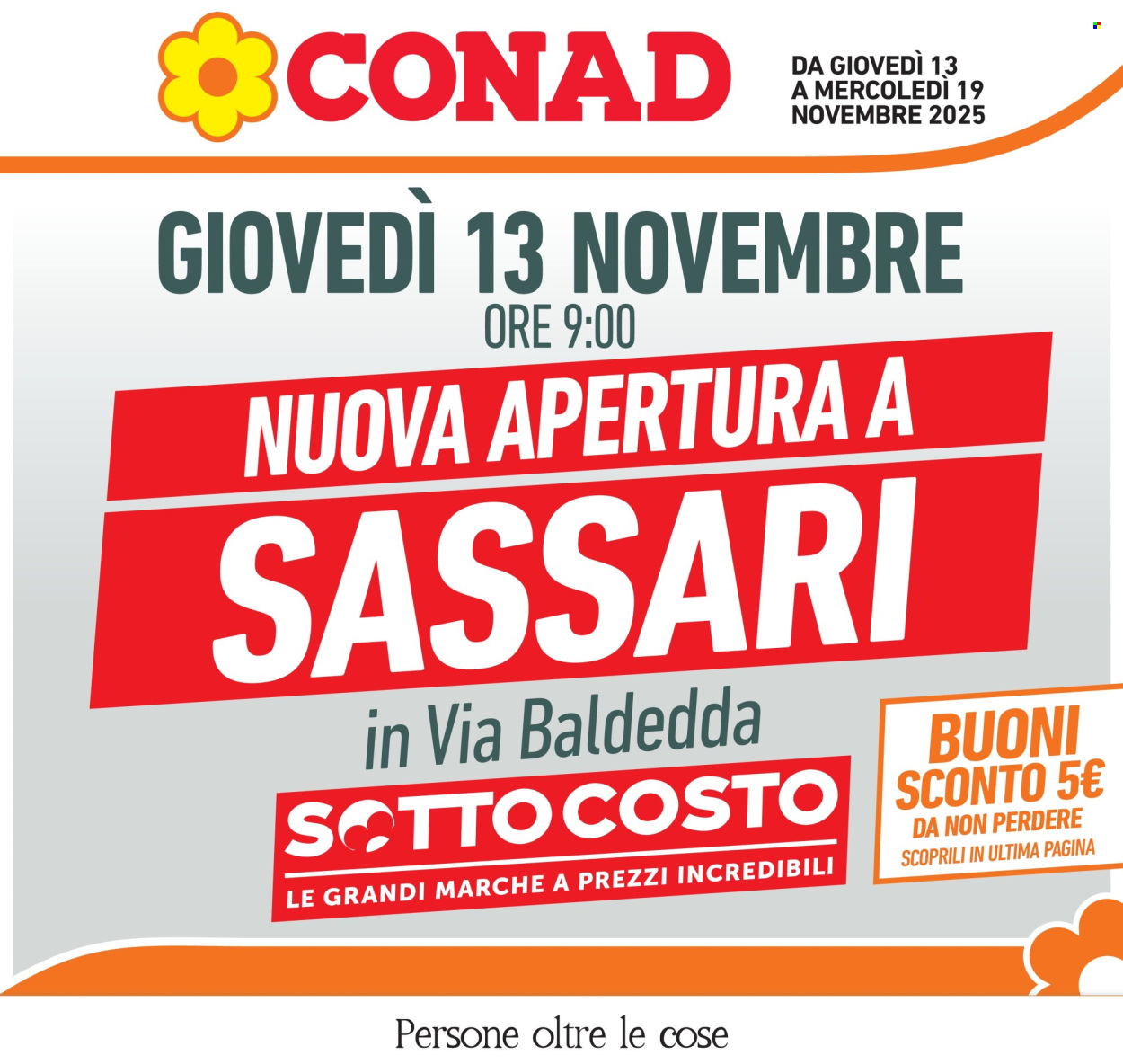 Volantino Conad - 13/11/2025 - 19/11/2025. Pagina 1