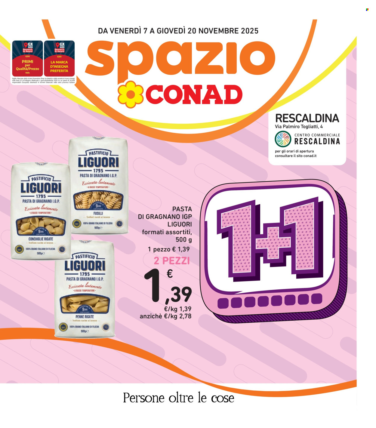 Volantino Spazio Conad - 7/11/2025 - 20/11/2025. Pagina 1