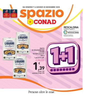 Volantino Spazio Conad - 7/11/2025 - 20/11/2025.