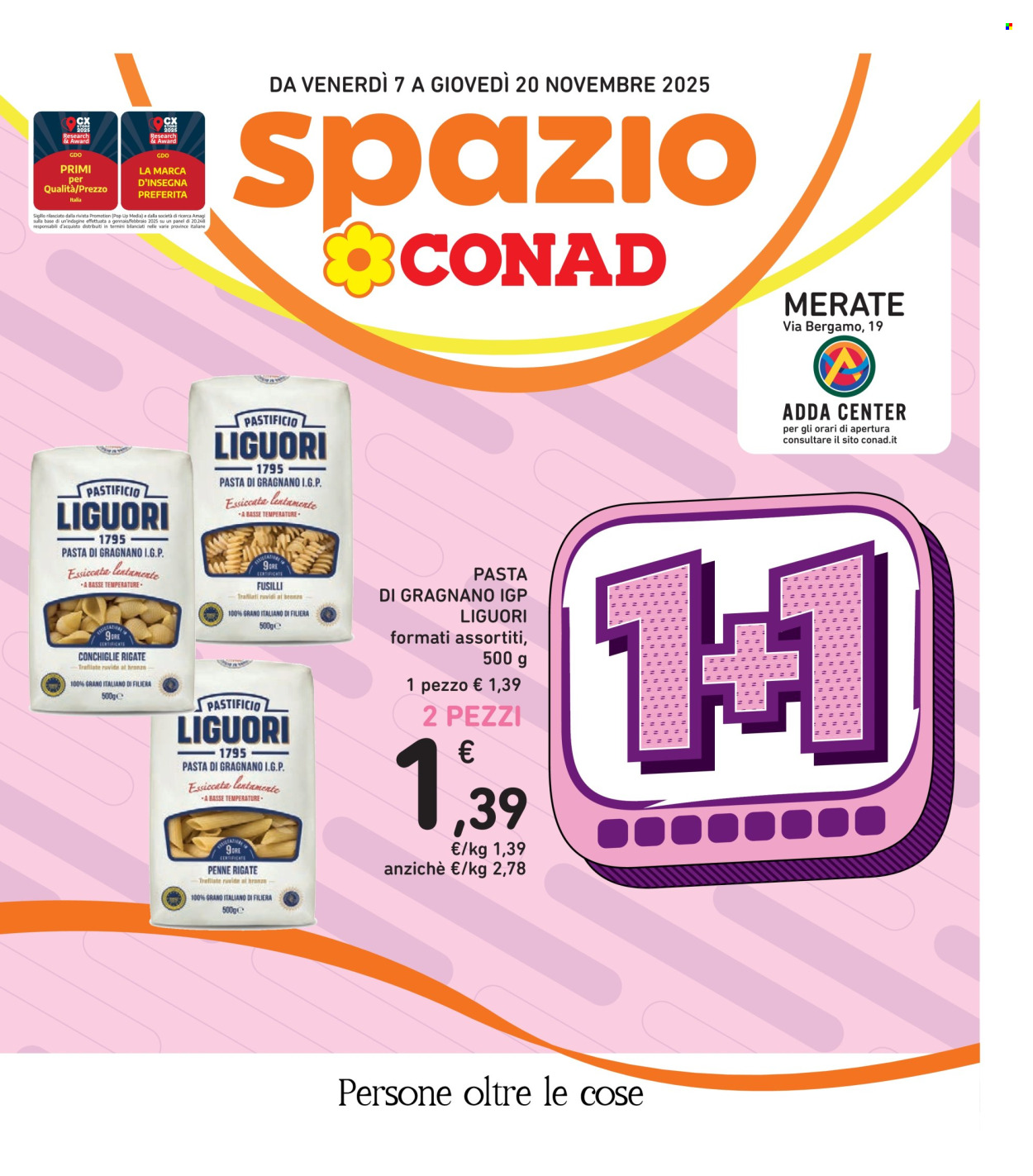 Volantino Spazio Conad - 7/11/2025 - 20/11/2025. Pagina 1