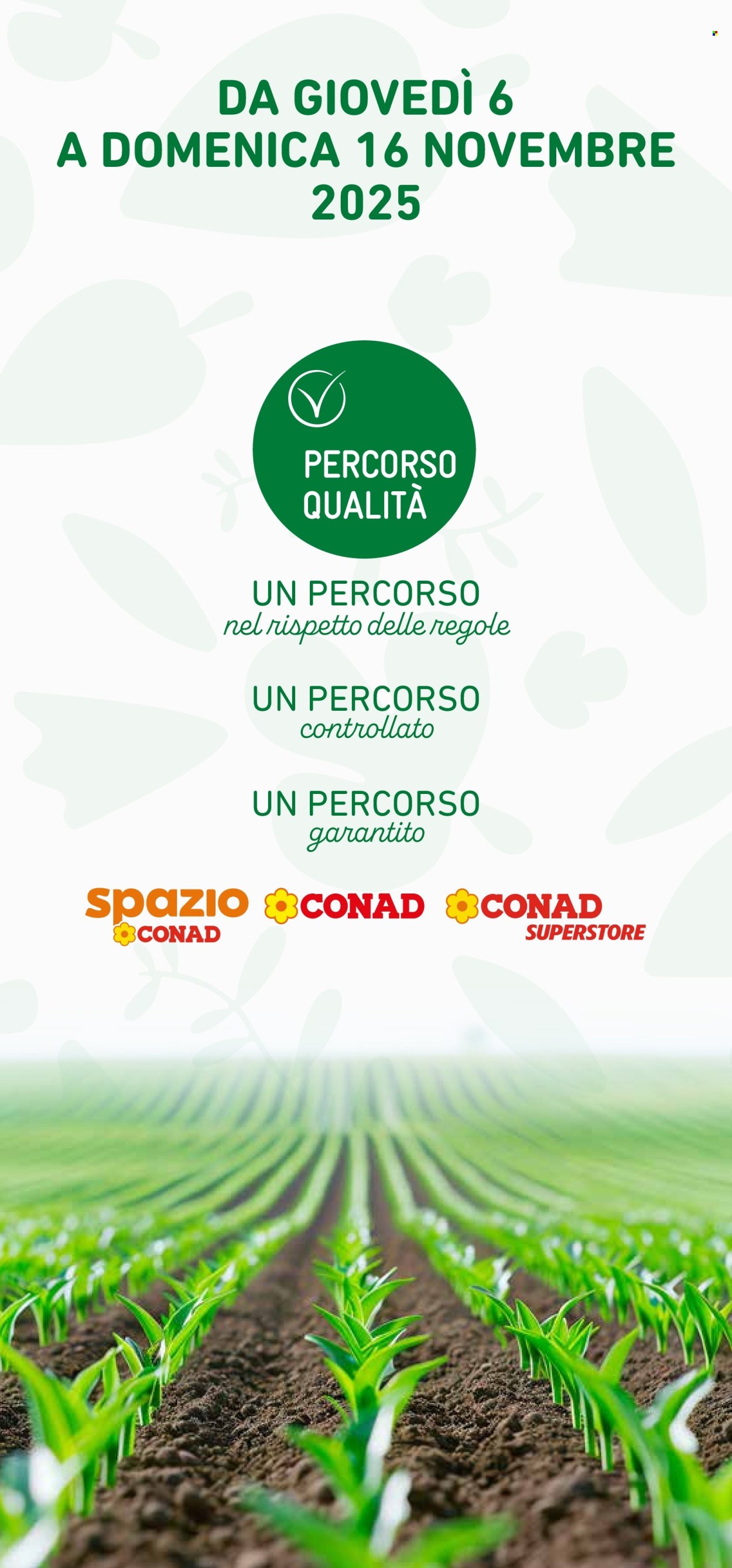 Volantino Conad - 6/11/2025 - 16/11/2025. Pagina 1