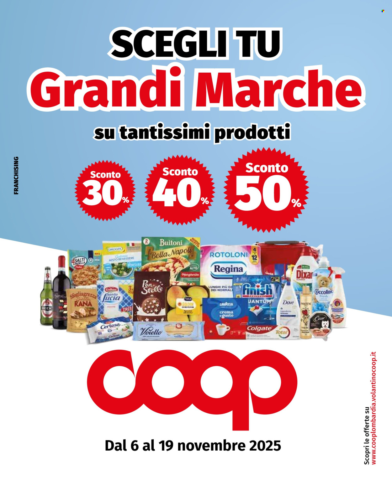 Volantino Coop - 6/11/2025 - 19/11/2025. Pagina 1