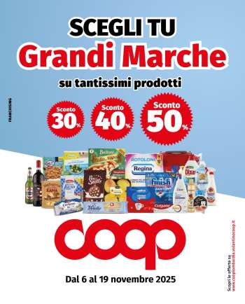 Volantino Coop - 6/11/2025 - 19/11/2025.