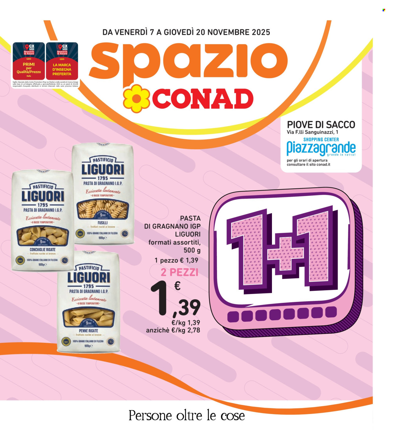 Volantino Spazio Conad - 7/11/2025 - 20/11/2025. Pagina 1