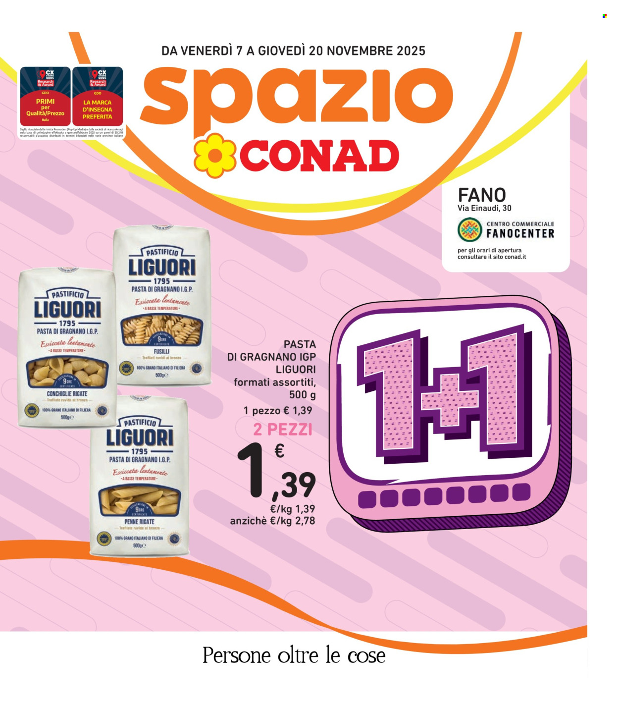 Volantino Spazio Conad - 7/11/2025 - 20/11/2025. Pagina 1